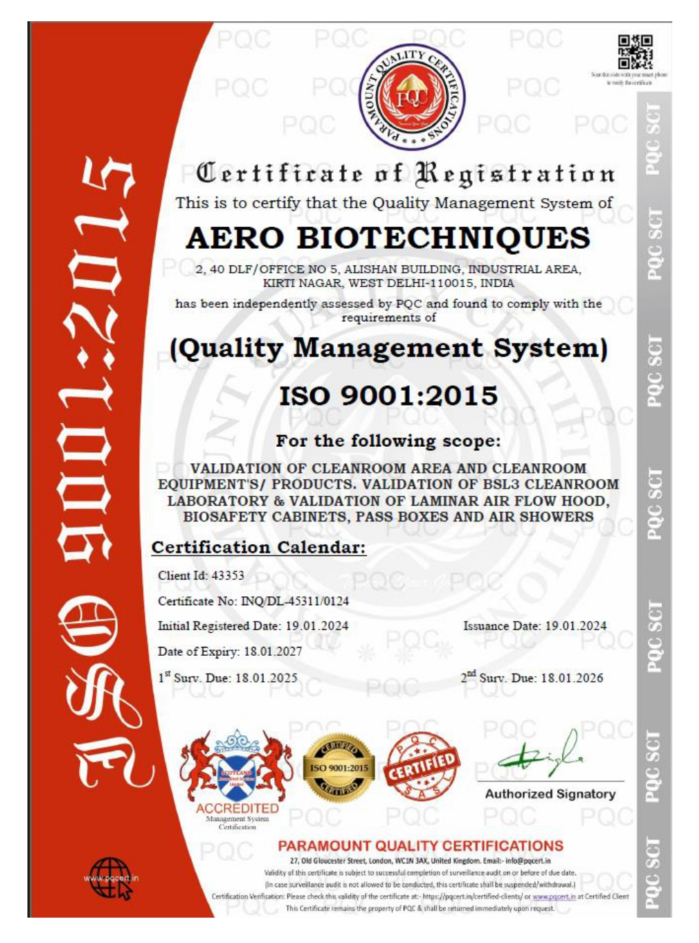certificates